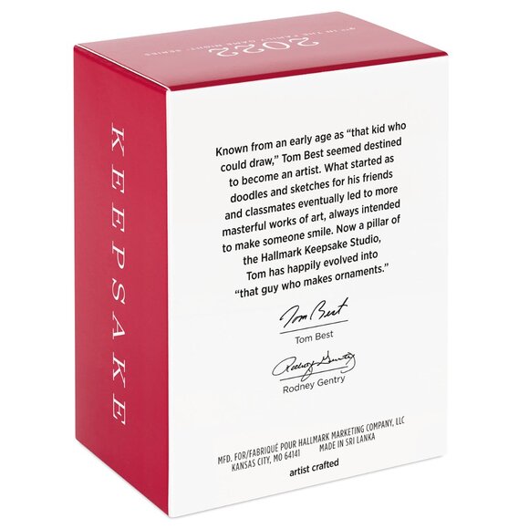 New! Scrabble Board Game Hallmark Keepsake Christmas Ornament 2022 Hasbro - Picture 2 of 5